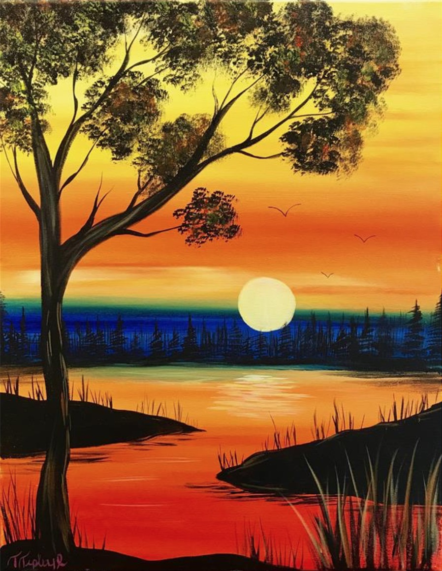 Paint N' Cheers Creative Social Art Oklahoma City